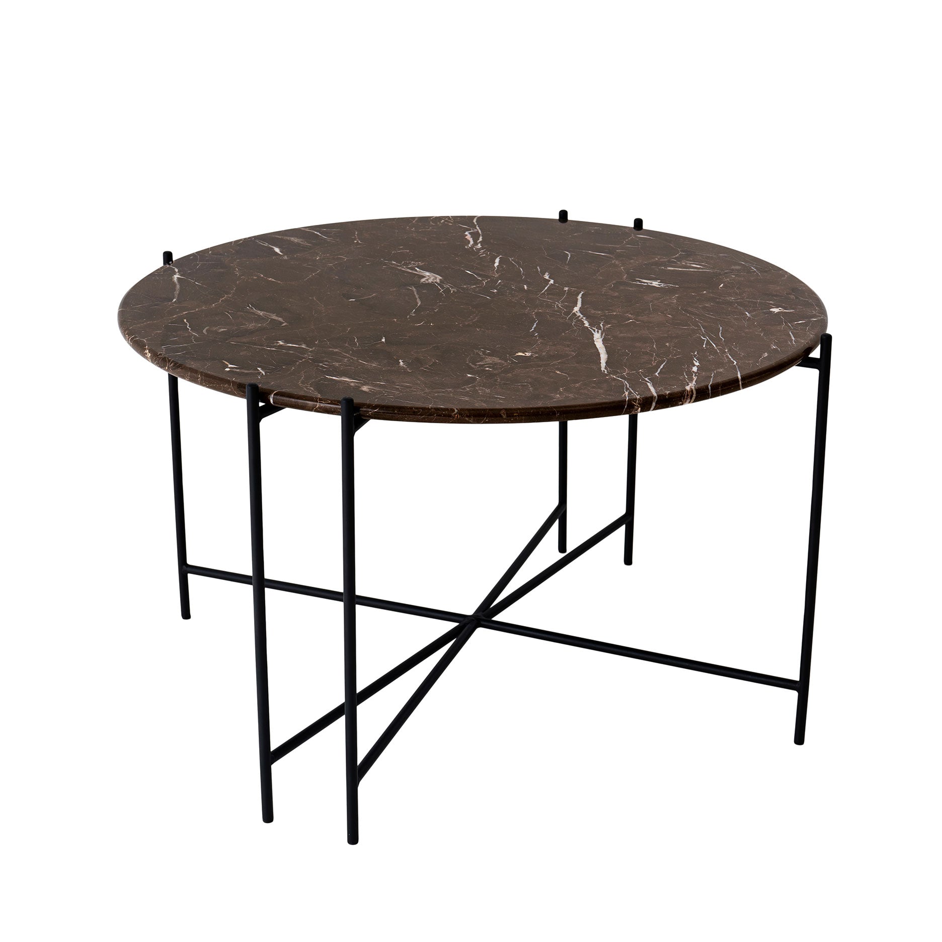 Viola III sofabord i marmor Ø8